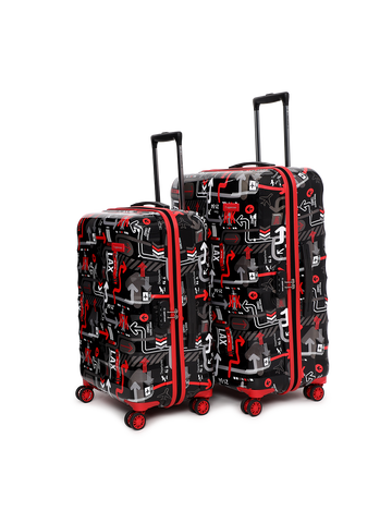 JFK Black Set of 2 (M+L) Trolley