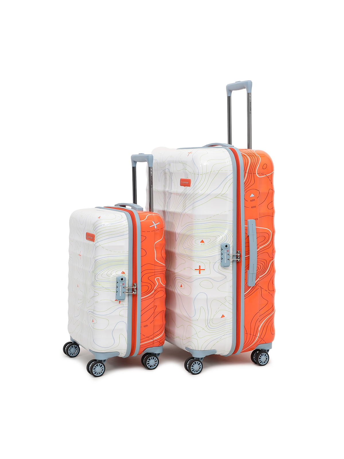 Topo Eco Trolley Bags Small Large Set for Men and Women