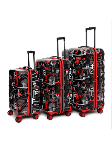 JFK Black Set of 3 (S+M+L) Trolley