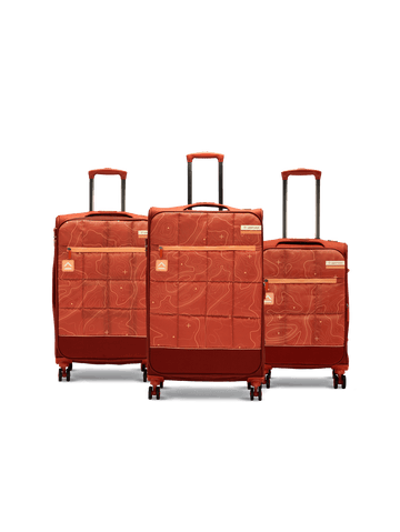 Topo Red Set of 3 (S+M+L) Soft Trolley