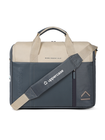 Omega 02 Steel Blue Messenger Bag