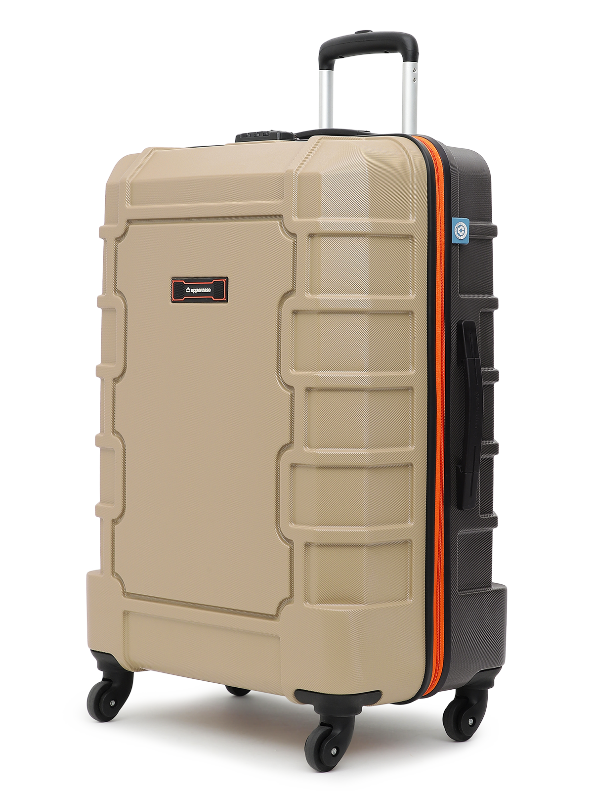 Arbor Beige Large Hard-Shell Luggage Sustainable Bag