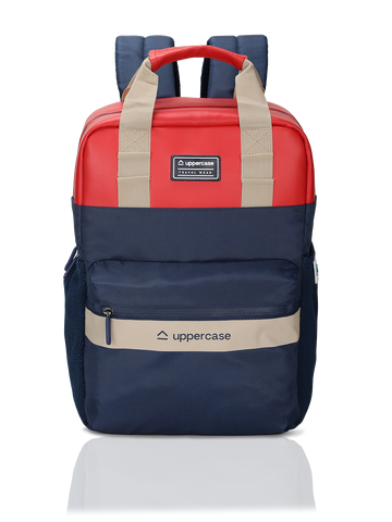 Vegan Dark Blue Backpack