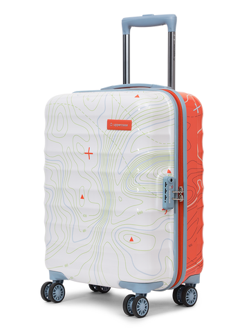 Topo Orange and White Cabin Trolley