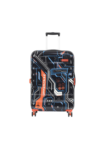 Cyber Punk Black Large Trolley