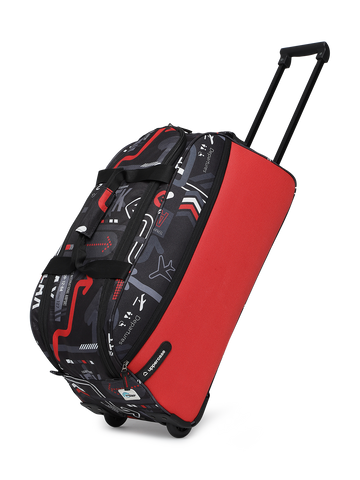 JFKT Red Blue Large Duffle