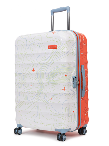 Topo Orange and White Large Trolley