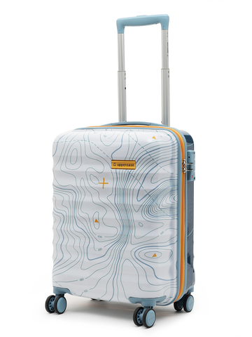Topo White and Blue Cabin Trolley