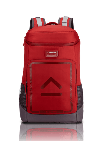 Tall Boy Red Backpack