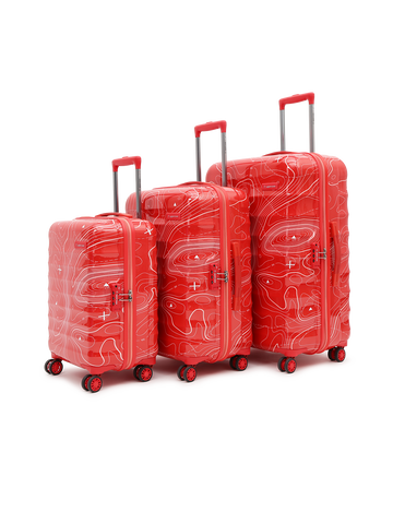 Topo Celeb Red Set of 3 (S+M+L) Trolley