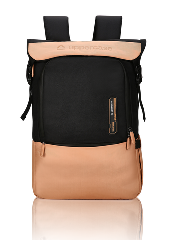 uppercase Apex 15" Laptop Backpack Water Repellent College Travel Bag 19L Black