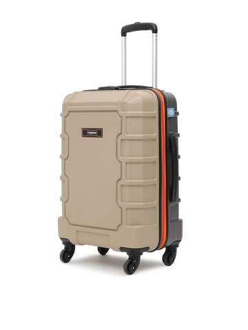 uppercase Arbor 66cm (Medium) | Check-in Trolley Bag | Sustainable Hardsided Luggage | Secure Combination Lock | Scratch Resistant | Mesh ConviPack | Suitcase for Men & Women | 2000 Days Warranty (Beige)