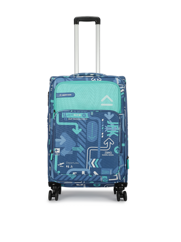 JFK Denim Blue Medium Soft Trolley