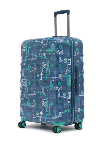 JFK Denim Blue Large Trolley