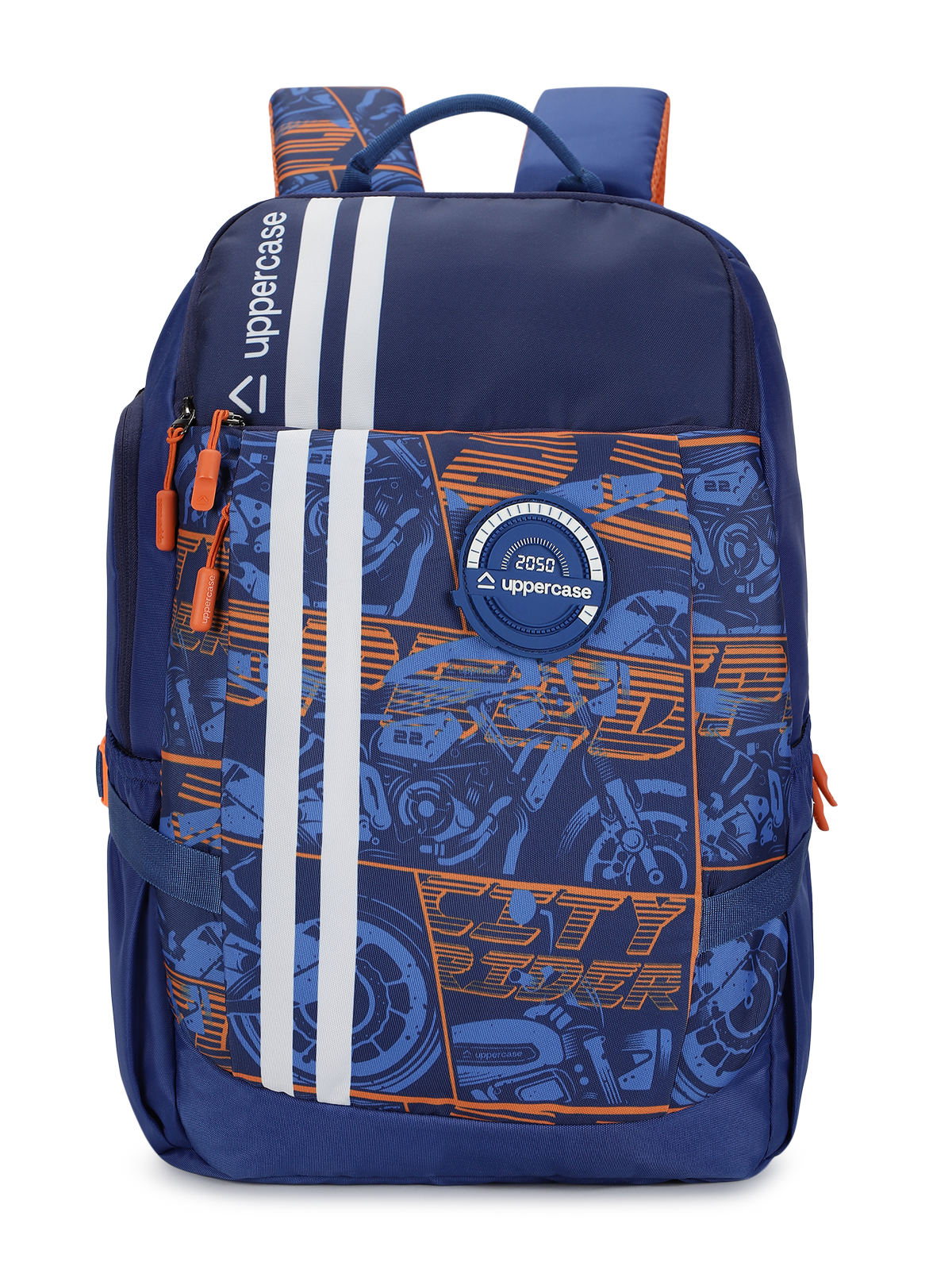 uppercase Campus 01 Laptop Backpack Double Compartment School Bag 33L Blue