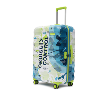 Geo Blue Large Trolley