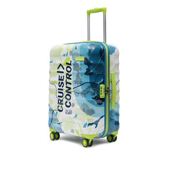 Geo Blue Medium Trolley