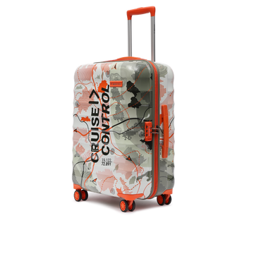 Geo Orange Medium Trolley