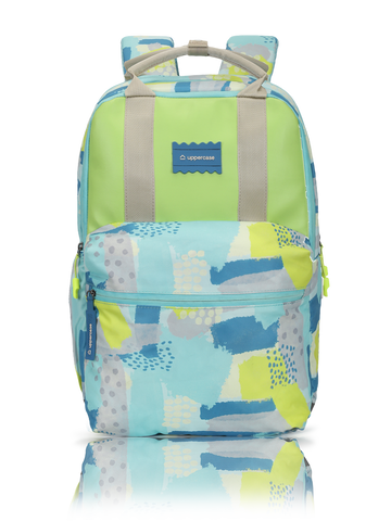 uppercase Luna 01 Double Compartments School Backpack for Girls 31L Lime