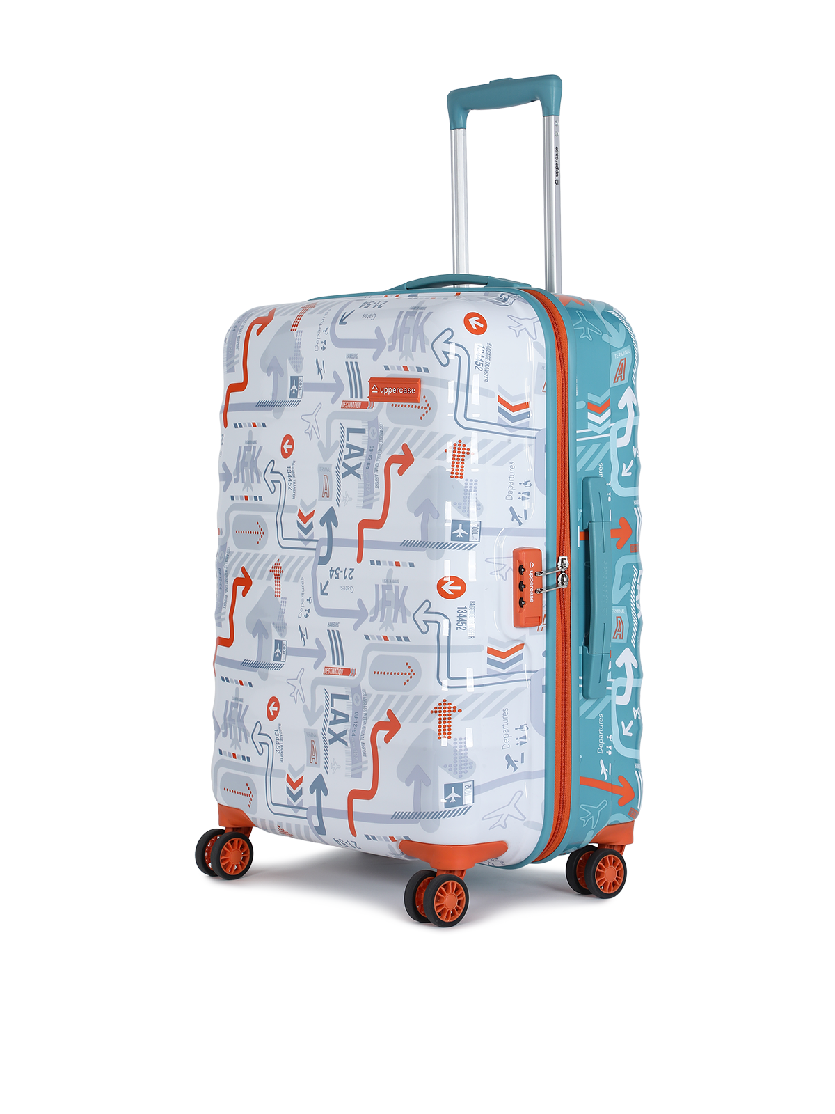 uppercase JFK Duo Medium 66cm Hardsided Check in Trolley Bag for t