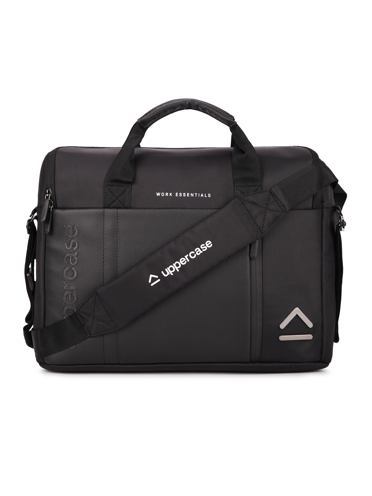 Black laptop messenger outlet bag