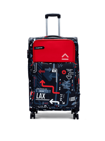 JFK Red Large Soft Trolley