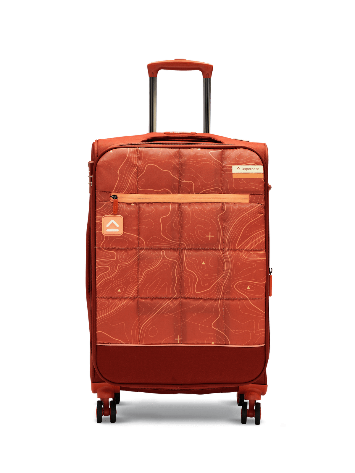 Medium size top suitcase size