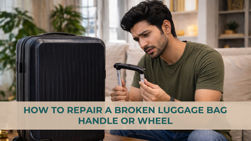 How to Repair a Broken Luggage Bag Handle or Wheel