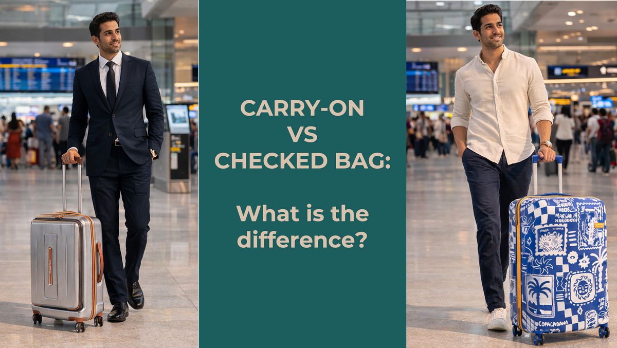 Carry-On Vs Checked Bag: What is the Difference?