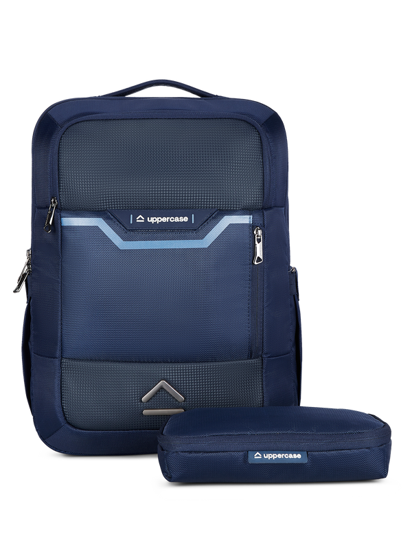 Buy Eco-friendly Edge Alphatech Pro Blue Laptop Backpack