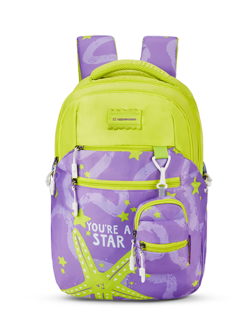 Ivy 02 School Backpack Purple