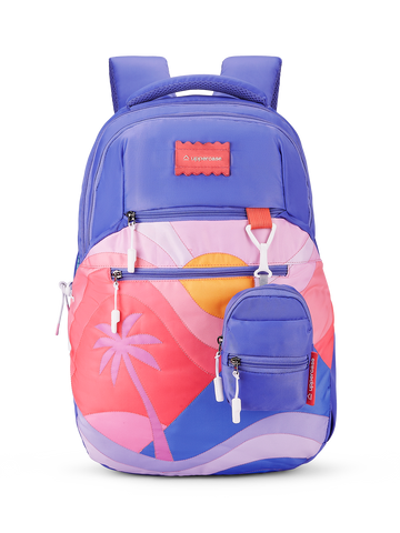 Ivy 02 School Backpack Blue