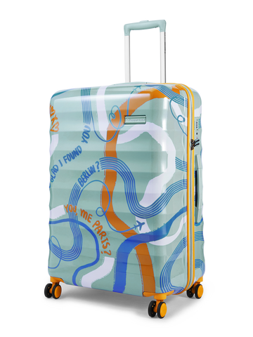 Serendipity Turquoise Large Trolley