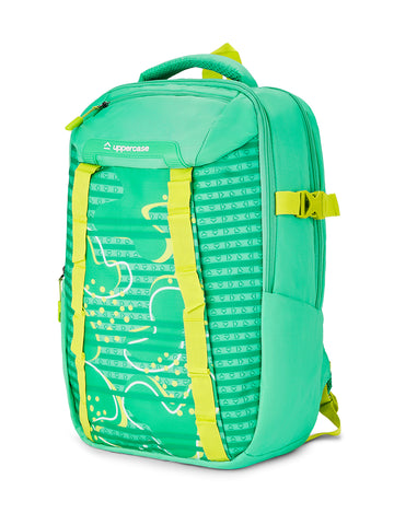 Drip 01 School Backpack Sea Green
