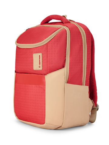 Drip 02 School Backpack Red
