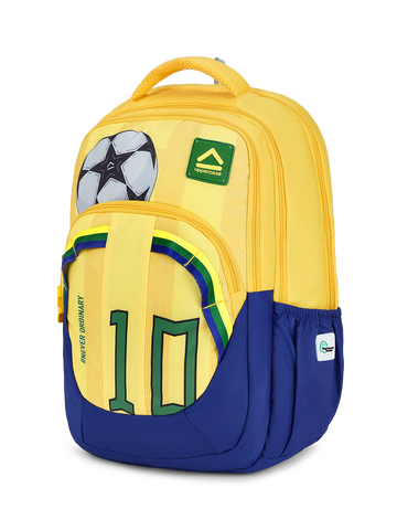 Kicks 03 School Backpack Yellow