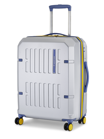 Hexa Silver Medium Trolley