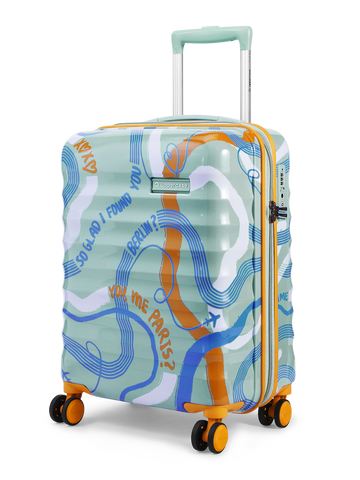 Serendipity Turquoise Cabin Trolley