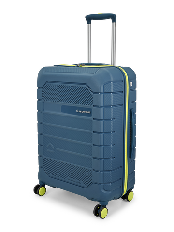 Horizn Hard Luggage Trolley Bag Cabin Deep Lagoon