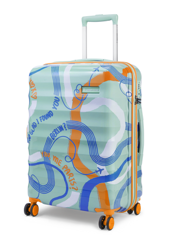 Serendipity Turquoise Medium Trolley