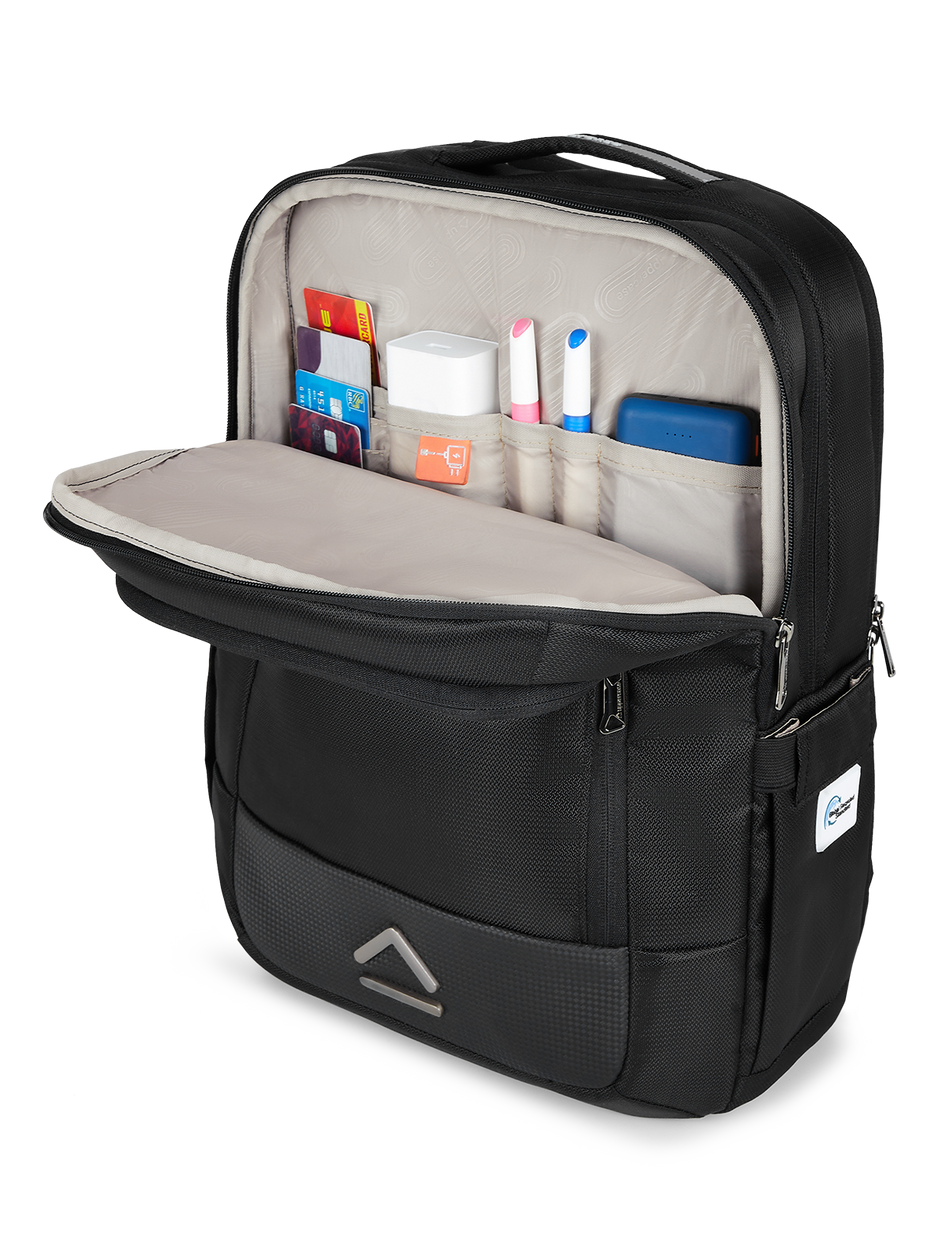 Backpack Edge Shop Eco-friendly Edge Alphatech Pro Black Laptop Backpack