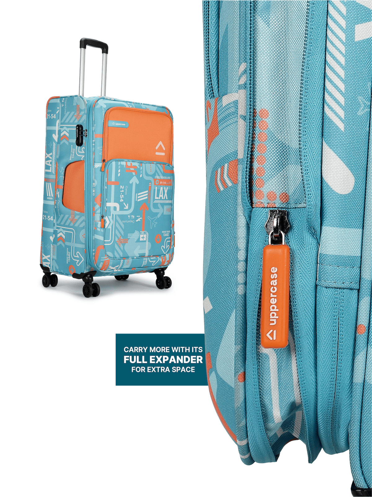 Metal cheap trolley bag