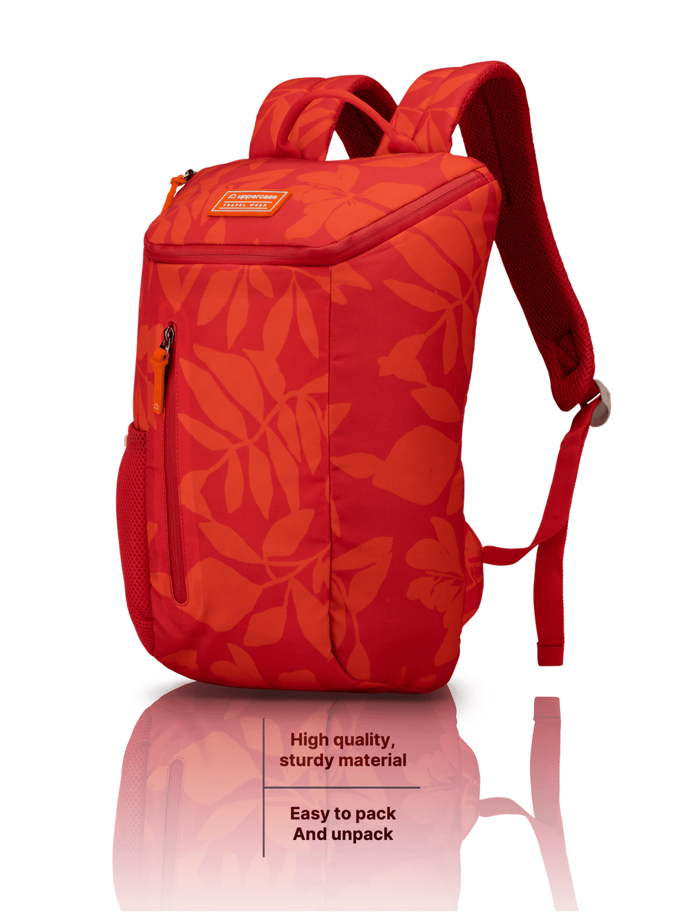Printed Backpacks Pink Backpacks Uppercase Bags