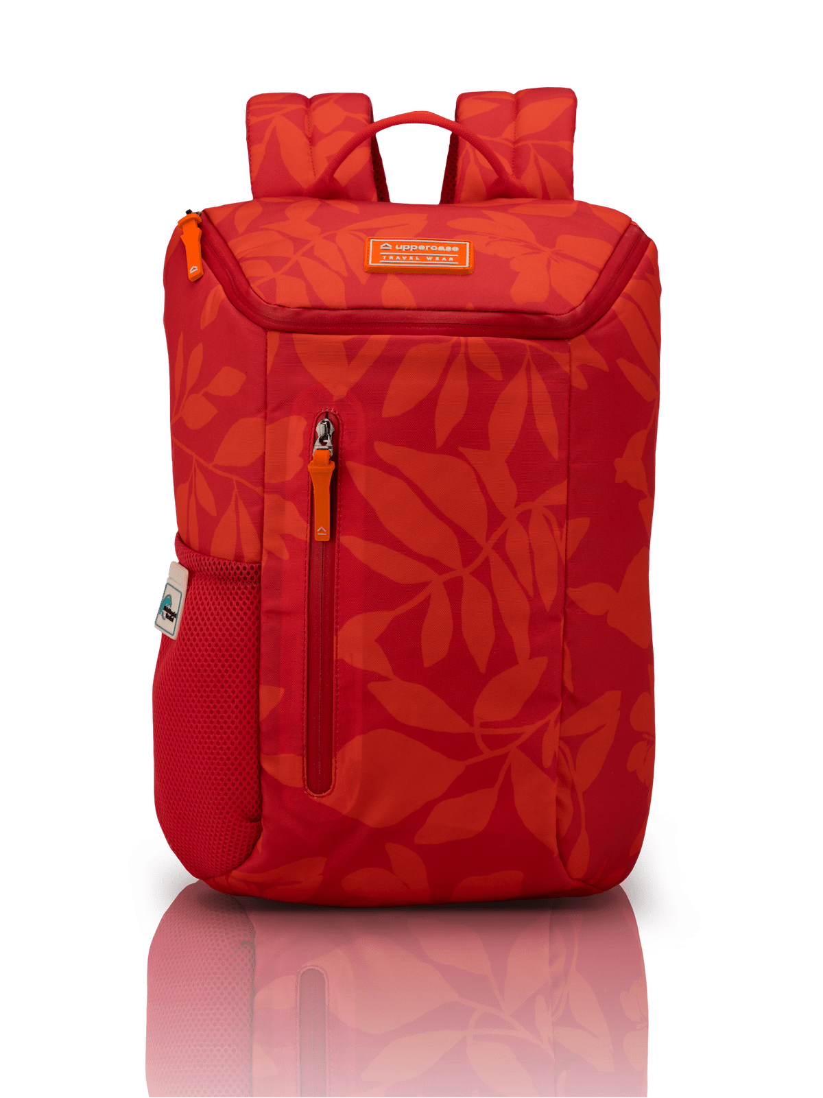 uppercase Printed 15" Laptop Backpack WaterRepellent College Travel Bag 25L Pink