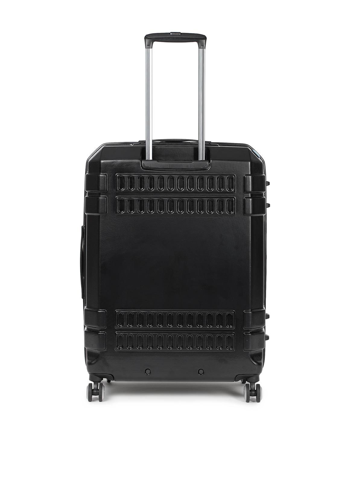 Eco Trolley Bags Bullet Large CheckIn Luggage, Black