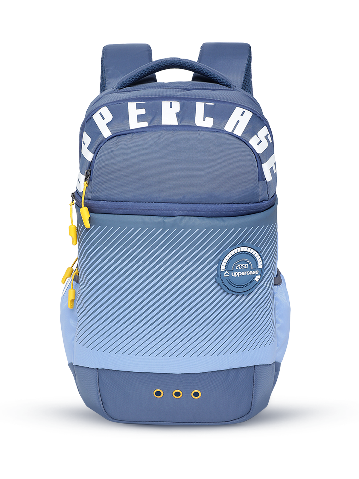 uppercase Pixel 05 Laptop Backpack Triple Compartment School Bag 34L Blue