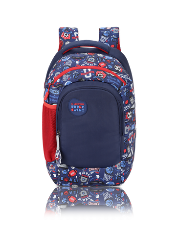uppercase Sprout 01 School Backpack with Puffy Ears for Boys Girls 30L Navy Blue