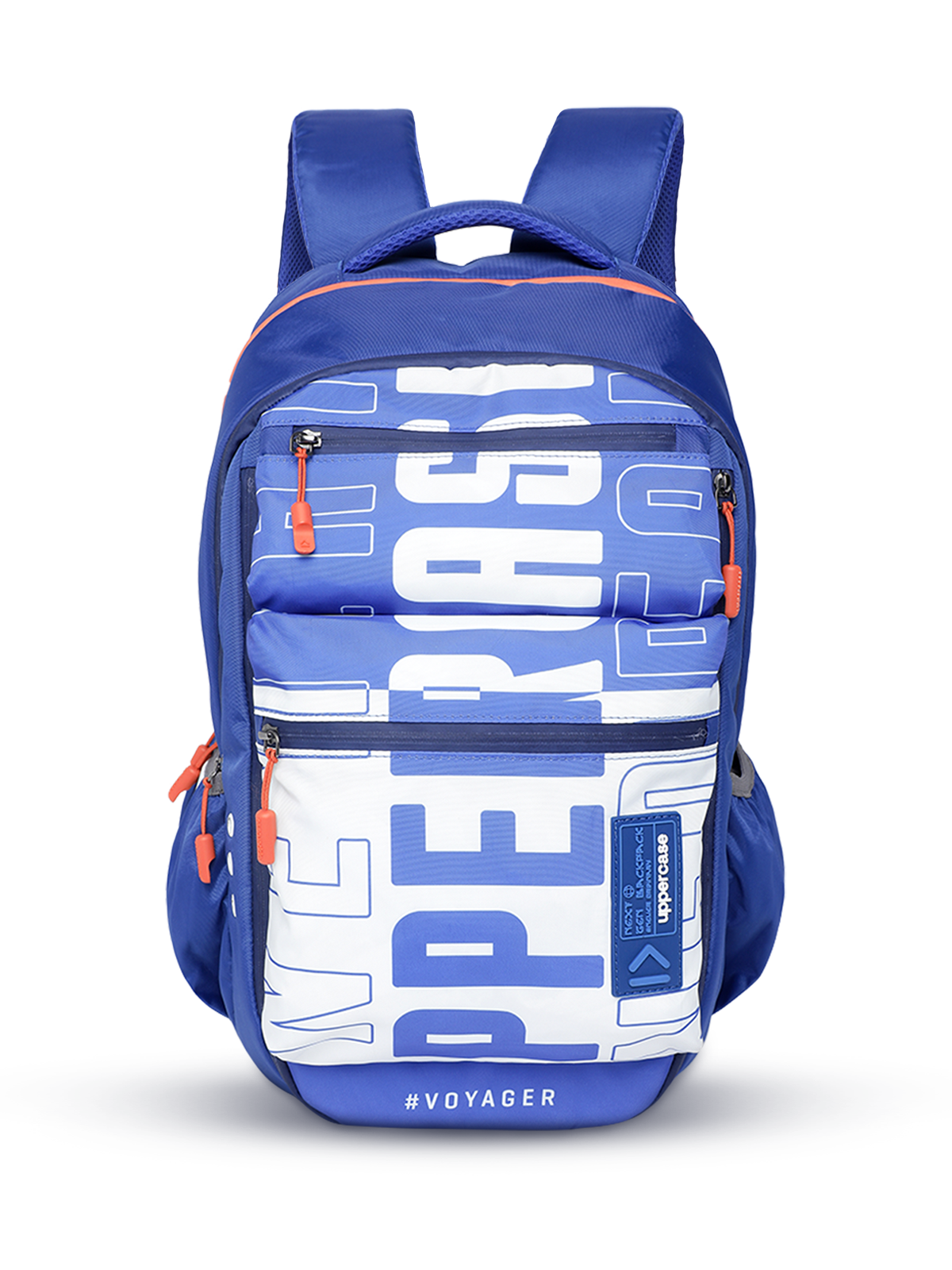 uppercase Pixel 02 Laptop Backpack Triple Compartment School Bag 36L Blue