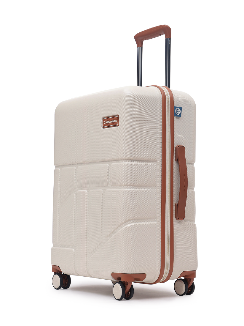 Trolley Rok Shop Rock Beige Medium Trolley Bag Now