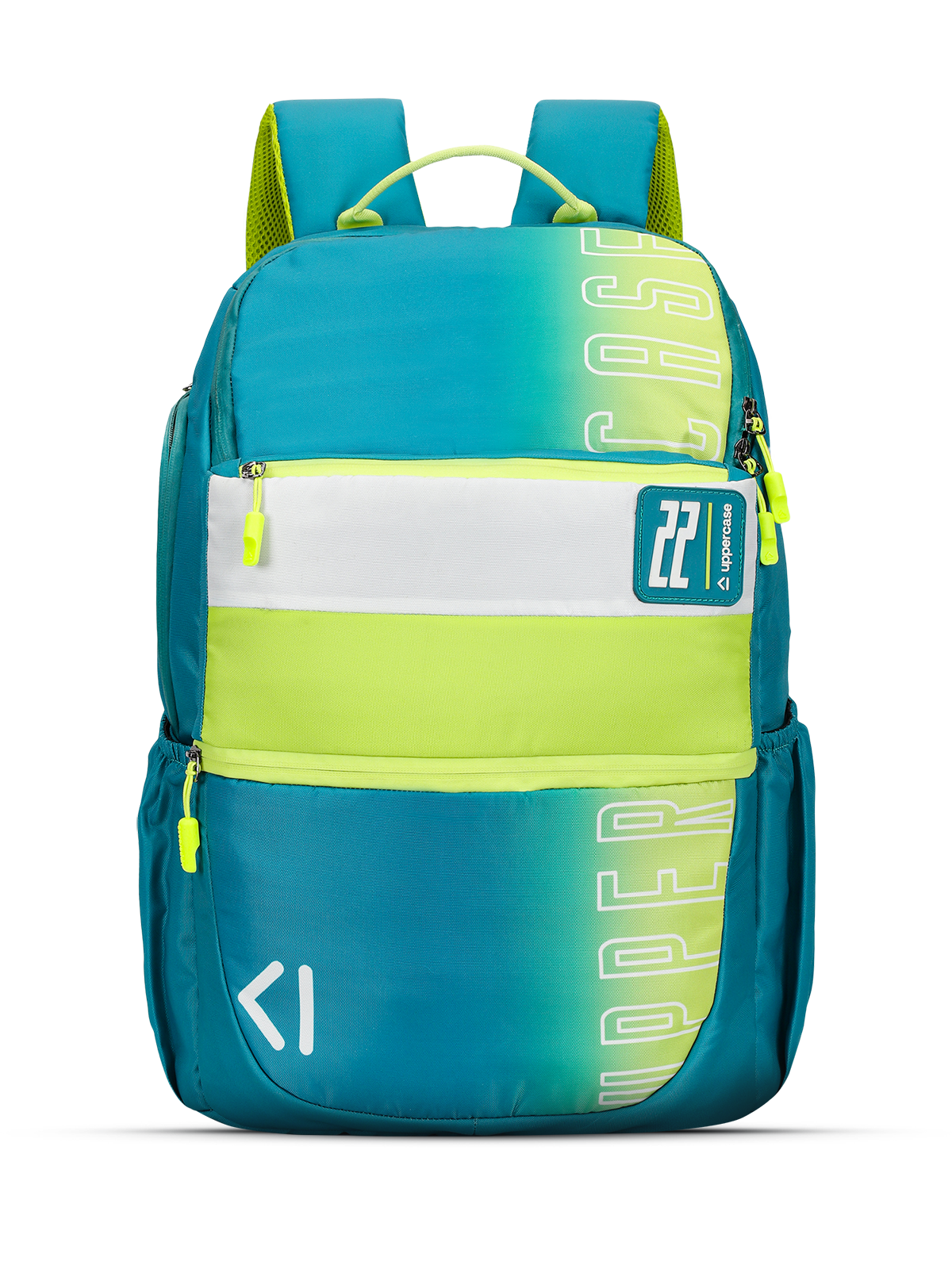 uppercase Campus 02 Backpack Double Compartment School Bag 35LTeal Blue